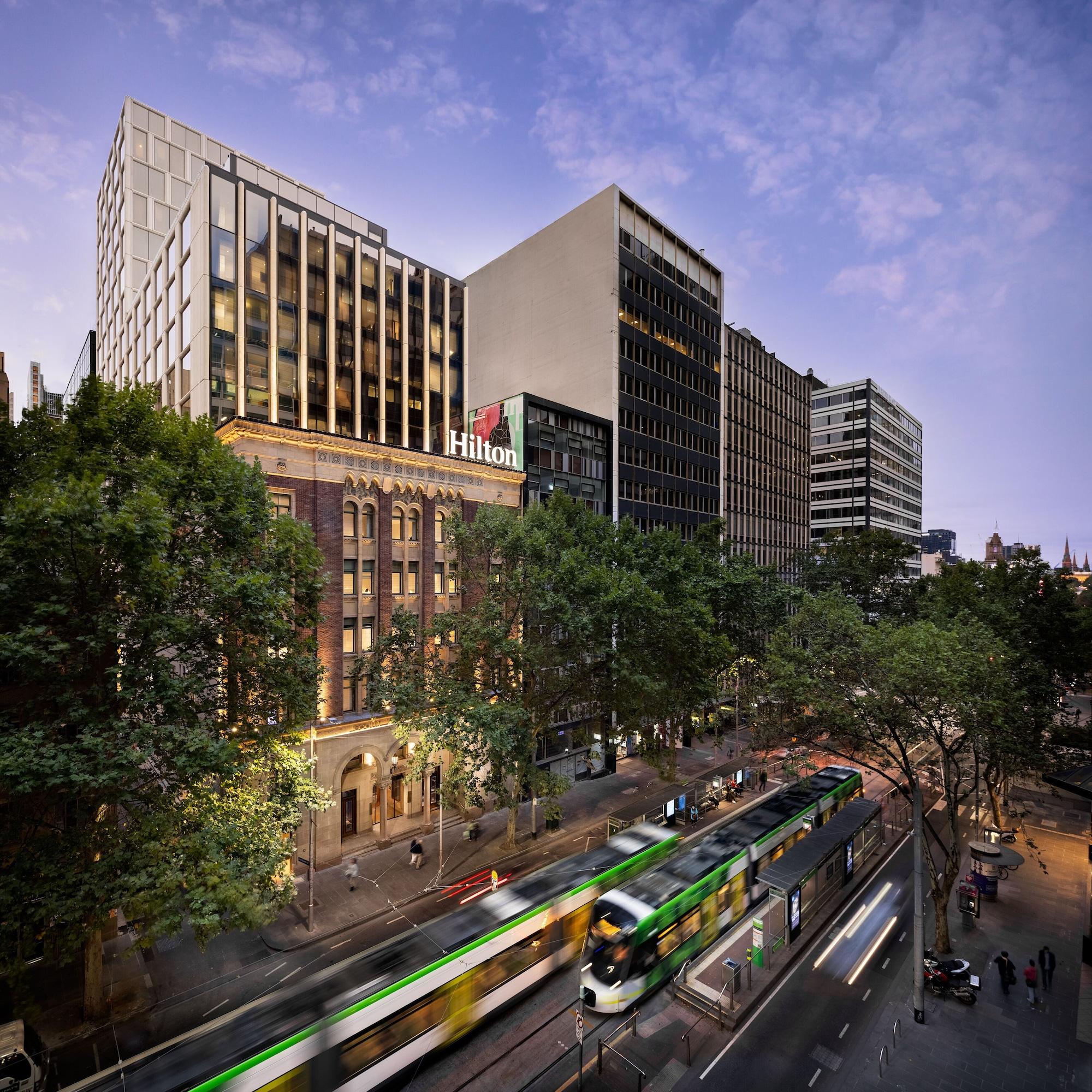 Hilton Melbourne Little Queen Street Buitenkant foto Hilton Melbourne on Collins